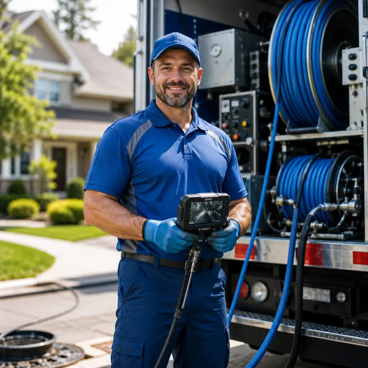 Local outdoor drain cleaning specialists in Milmay, NJ
